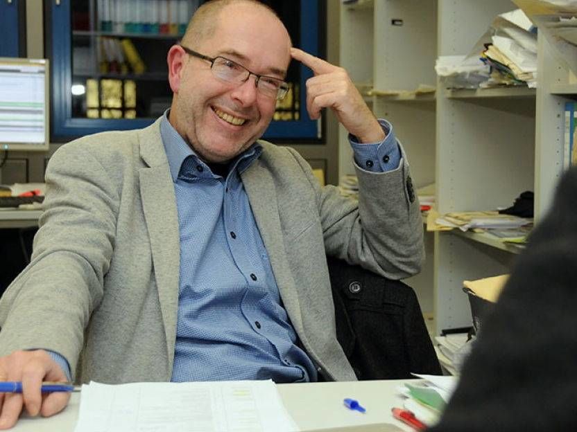 Mark Arenhövel, Foto: Carla Arnold Mark Arenhövel im Interview mit MOPO24-Reporterin Pia Lucchesi, Foto: Carla Arnold