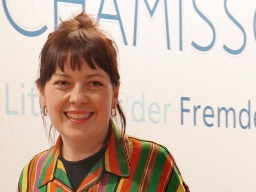 Porträt Dana von Suffrin, Preisverleihung Chamisso-Preis 2025, Foto: Klaus Michael Porträt Dana von Suffrin, Preisverleihung Chamisso-Preis 2025, Foto: Klaus Michael