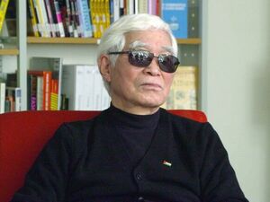 Masao Adachi, Interview am 23. Februar 2018 in Tokyo, Foto: Lutz Dammbeck Filmproduktion