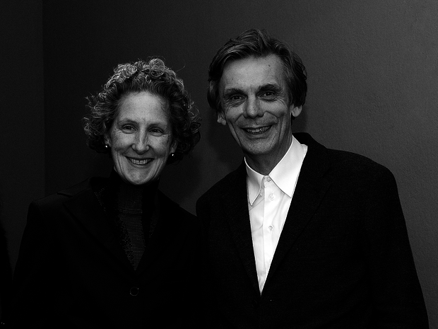 Louisa Hutton und Matthias Sauerbruch, Foto: Markus Lanz, PK Odessa