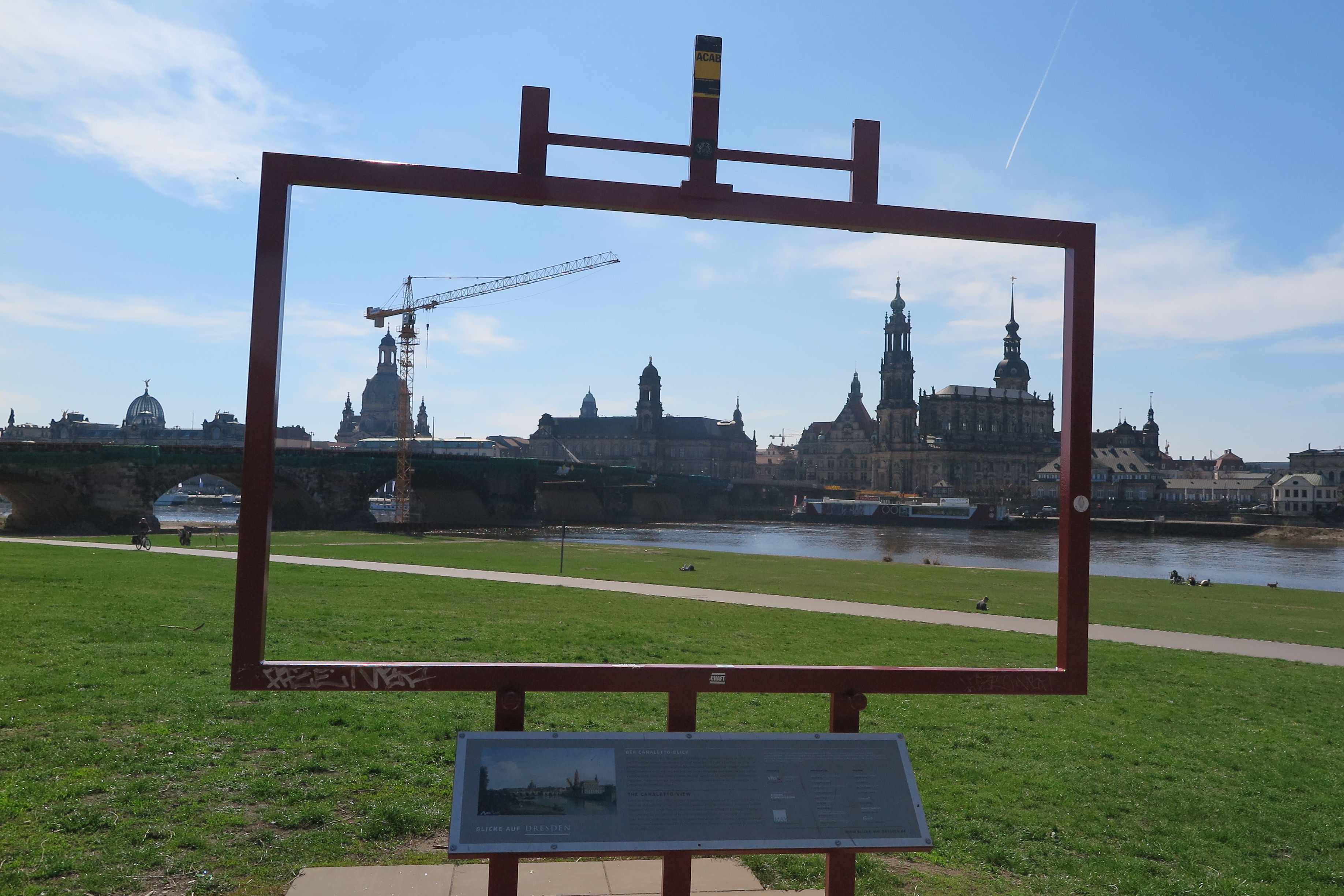 Blick auf die Dresdner Altstadt, Foto: Dorothee Wagner