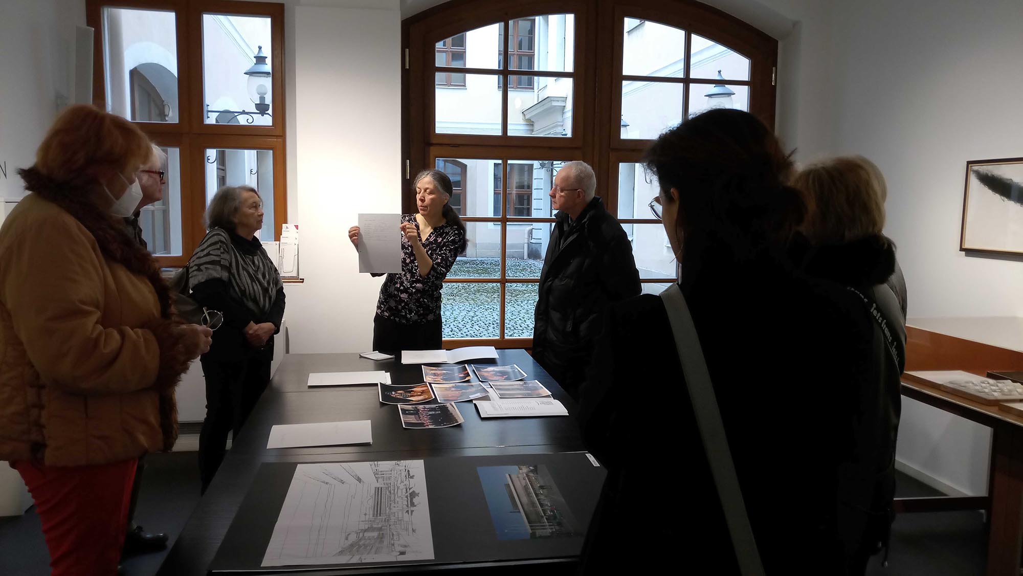 Präsentation von Archivalien des Akademiearchivs © SAK-Archiv